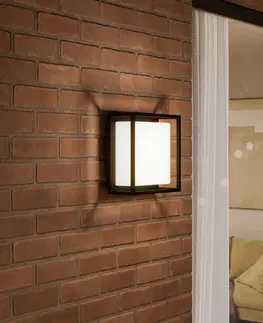 Vonkajšie nástenné svietidlá Lucande Lucande Kuga vonkajšie nástenné LED svietidlo