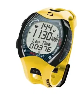 GPS navigácie Sigma RC 14.11 + chest sensor, yellow - OPENBOX (Rozbalený tovar s plnou zárukou)