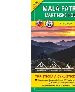 Turistika, skaly Malá Fatra - Martinské hole TM 120 8. vydanie, 2022