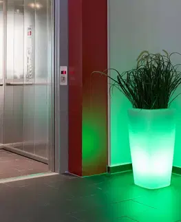 Vonkajšie dekoratívne svietidlá degardo Lampa Trevia V LED RGBW, vysaditeľná biela