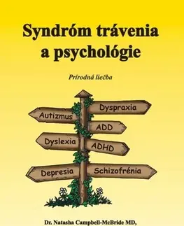 Medicína - ostatné Syndróm trávenia a psychológie - Natasha Campbell-McBride