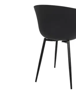Stoličky Roda záhradná stolička čierna