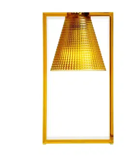 Stolové lampy Kartell Kartell Light-Air stolová lampa, jantárová