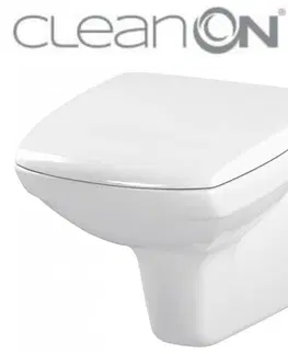 Záchody DEANTE Podstavný rám, pre závesné WC misy bez tlačidla + WC CERSANIT CLEANON CARINA + SEDADLO CST_WC01 X CA1