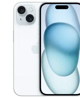 Mobilné telefóny Apple iPhone 15 256 GB modrá