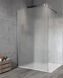 Sprchové dvere GELCO - VARIO CHROME jednodielna sprchová zástena na inštaláciu k stene, matné sklo, 1300 mm GX1413GX1010