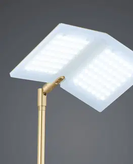 Stojacie lampy BANKAMP BANKAMP Book stojaca LED lampa, mosadz