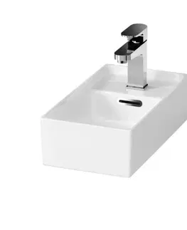 Kúpeľňa CERSANIT - SET B107 CREA 40, šedá matná (skrinka + umývadlo) S801-281