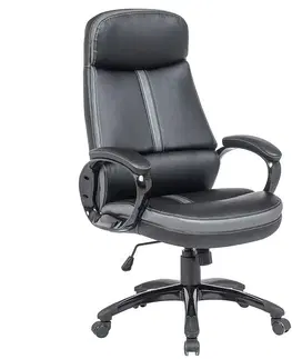 Otočné kreslá Kancelárska stolička Nixon Mlm-611283 sivá /svetlo sivá