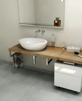 Kúpeľňa SAPHO - AVICE doska 120x50cm, Old wood AV128