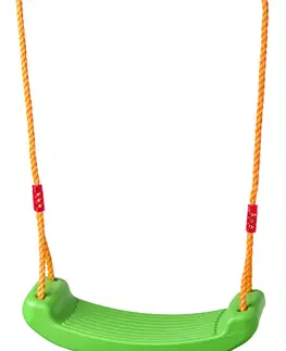 Hračky na záhradu WOODY - Hojdačka plastová-sedadlo, zelená