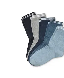 Socks Ponožky, melírované, 5 párov