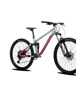 Bicykle Celoodpružený bicykel Ghost Kato FS Base 29 - model 2024 Grey/Red - M (17", 172-180 cm)