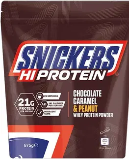 Srvátkový koncentrát (WPC) Snickers Hi Protein Powder - Mars 875 g Chocolate, Caramel & Peanut