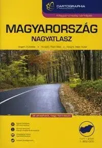 Sprievodcovia, mapy, atlasy Magyarország 1:200 000 - Nagyatlasz - Kolektív autorov