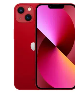 Mobilné telefóny Apple iPhone 13 256GB, (PRODUCT)RED MLQ93CNA