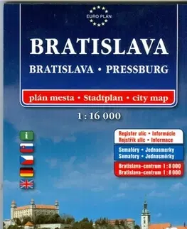 Turistika, skaly Bratislava PM GC 1:16 tis pevný - Kolektív autorov