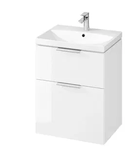Kúpeľňa CERSANIT - Umývadlová skrinka CITY 60, biela DSM S584-017-DSM
