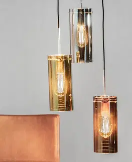 Závesné svietidlá Markslöjd Storm - závesná lampa s tromi zdrojmi, farebné
