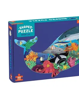 Od 100 dielikov Mudpuppy Puzzle tvarované Oceánsky život 300 Mudpuppy