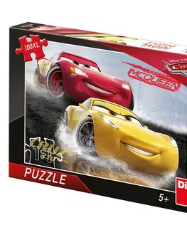 Od 100 dielikov Dino Toys Puzzle Cars 3: Aquaplaning 100 XL Dino