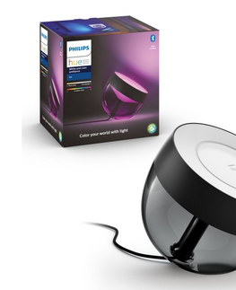 LED osvetlenie Philips Philips - LED RGB Stmievateľná stolná lampa Hue IRIS LED/8,2W/230V čierna 