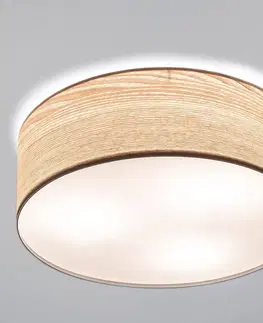 Stropné svietidlá Paulmann Paulmann Liska stropné svietidlo vo svetlom dreve