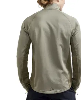 Pánske mikiny Pánska mikina CRAFT ADV Tech Fleece Thermal tmavo modrá - M