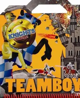 Nalepovačky, vystrihovačky, skladačky Teamboys Knights Stickers!