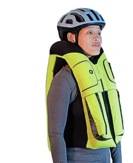 Chrániče na snowboard Airbagová vesta pre cyklistov Helite B'Safe čierna - XL