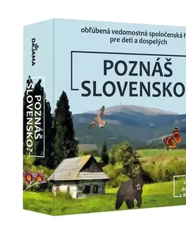 Vedomostné a edukatívne hry Dajama Dajama hra Poznáš Slovensko?