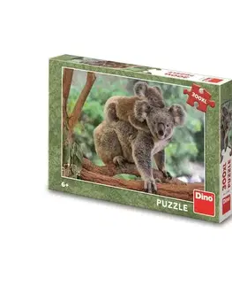 XL dieliky Dino Toys Puzzle Koala s mláďátkom 300 XL Dino
