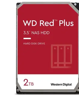 Pevné disky WD Red Plus NAS HDD 2 TB SATA