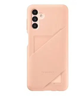 Puzdrá na mobilné telefóny Puzdro Card Slot Cover pre Samsung Galaxy A13 5G, awesome peach EF-OA136TPEGWW
