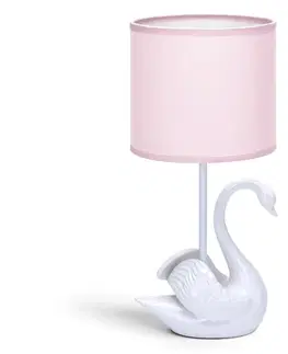 Lampy  B.V.  - Detská lampička 1xE14/40W/230V labuť biela 