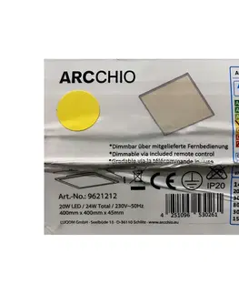 Svietidlá Arcchio Arcchio - LED Stmievateľné stropné svietidlo PHILIA LED/20W/230V 3000-6000K + DO 