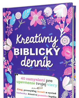 Náboženská literatúra pre deti Kreatívny biblický denník, vydanie pre dievčatá - Jacob Vium-Olesen