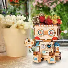3D puzzle 3D Creative Kvetináč - Robot