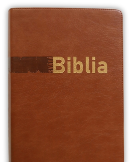 Biblie, biblistika Biblia, Roháčkov preklad 2022, rodinný formát, hnedá, MV