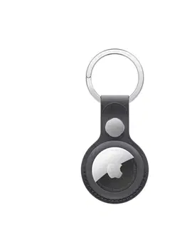 Puzdrá na mobilné telefóny Apple AirTag FineWoven Key Ring - Black MT2H3ZMA