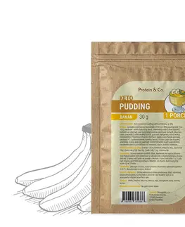 Ketodiéta Protein & Co. Keto proteínový pudding 1 porcia – 30 g Zvoľ príchuť: Banán