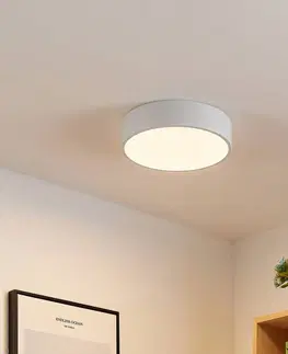 Stropné svietidlá Lindby Lindby Simera stropná LED lampa 30 cm, biela