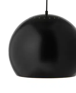 Závesné svietidlá FRANDSEN FRANDSEN Ball závesná lampa Ø 40 cm, čierna