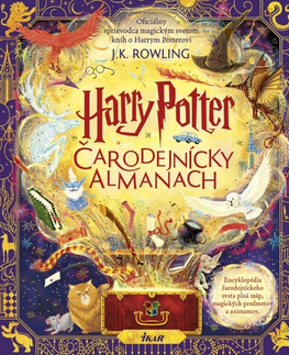 Fantasy, upíri Harry Potter: Čarodejnícky almanach - J.K. Rowlingová,Oľga Kraľovičová