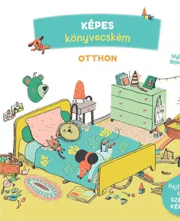 Leporelá, krabičky, puzzle knihy Képes könyvecském 2: Otthon - Myléne Rigaudie