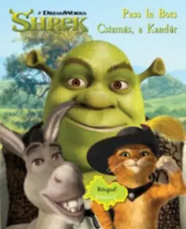 Pre deti a mládež - ostatné Shrek - Csizmás, a Kandúr