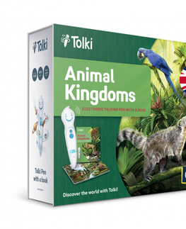 Kúzelné čítanie Albi Tolki Pen + Animal Kingdom (Kúzelné čítanie v angličtine)
