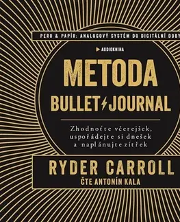 Rozvoj osobnosti Jan Melvil Publishing Metoda Bullet Journal (Audiokniha CD-MP3)