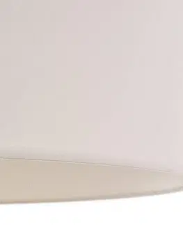Stojacie lampy do obývačky Euluna Oblúkové svietidlo Alice s bielym tienidlom