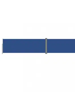 Bočné markízy Zaťahovacia bočná markíza 160x1200 cm Dekorhome Modrá